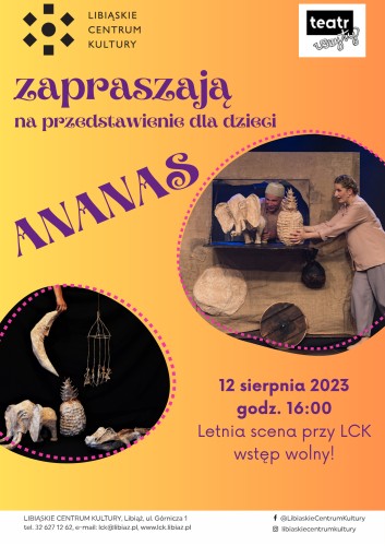 Przedstawienie teatralne dla dzieci „ANANAS” 