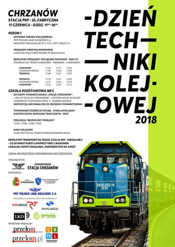 DZIEŃ TECHNIKI KOLEJOWEJ 2018 - CHRZANÓW Stacja PKP - 17.06.2018