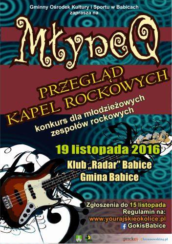 Przegląd kapel rockowych - MłyneQ - 19 listopada 2016