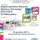 Ogólnopolskie Otwarcie Sezonu Zimowego 2017/2018 15 grudnia, Stacja Narciarska Laskowa-Kamionna
